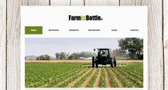 Desktop Screenshot of farmtobottle.com